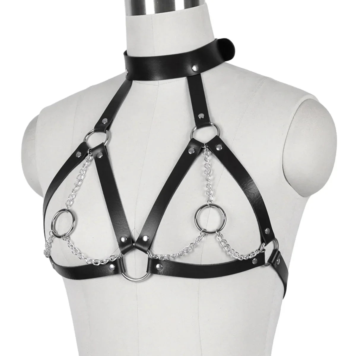 Mirielle Midnight Embrace Leather Harness