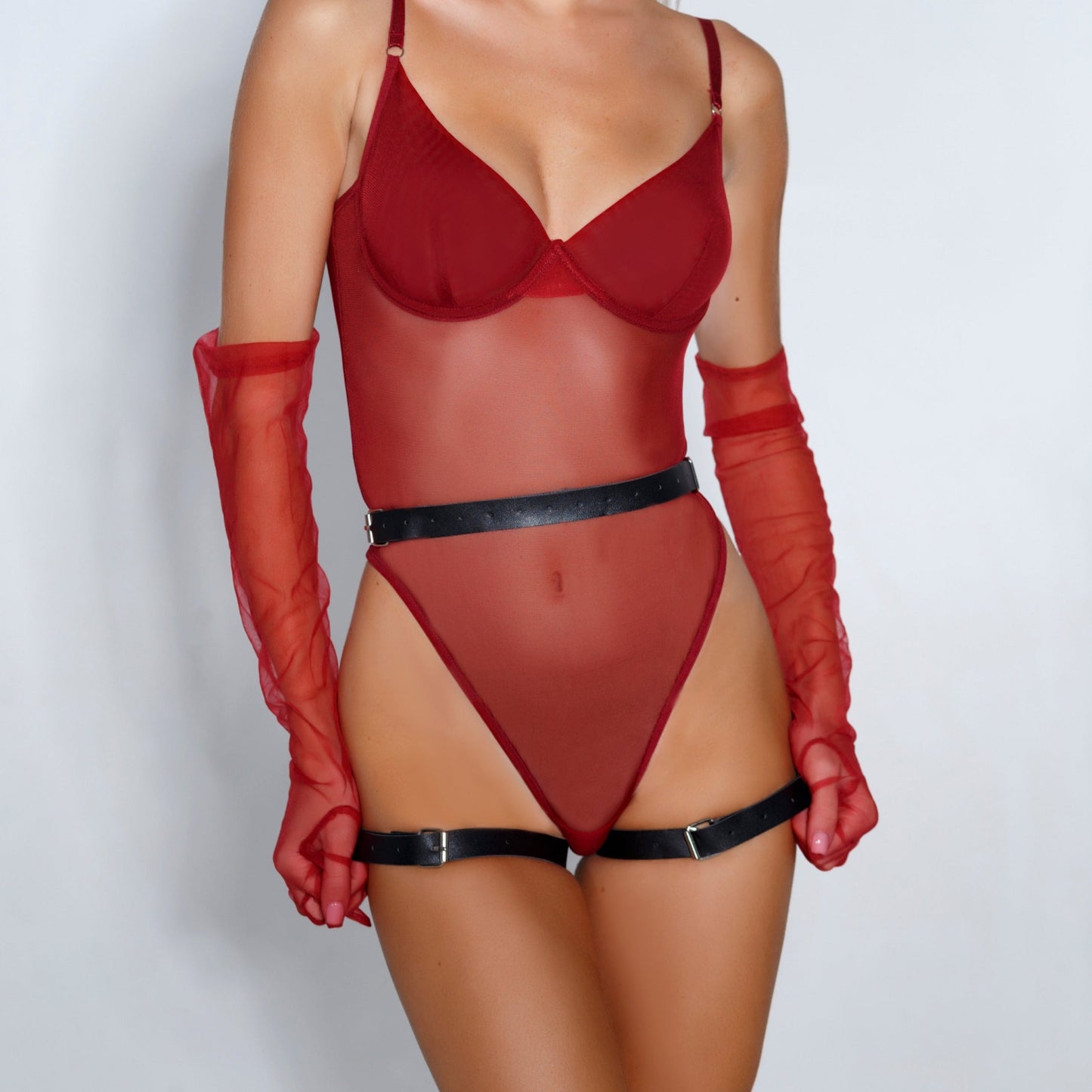 Corvina Noir Bondage Harness