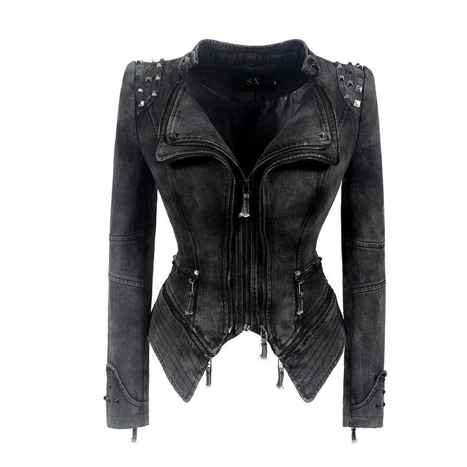 Vespera Gothic Leather Jacket