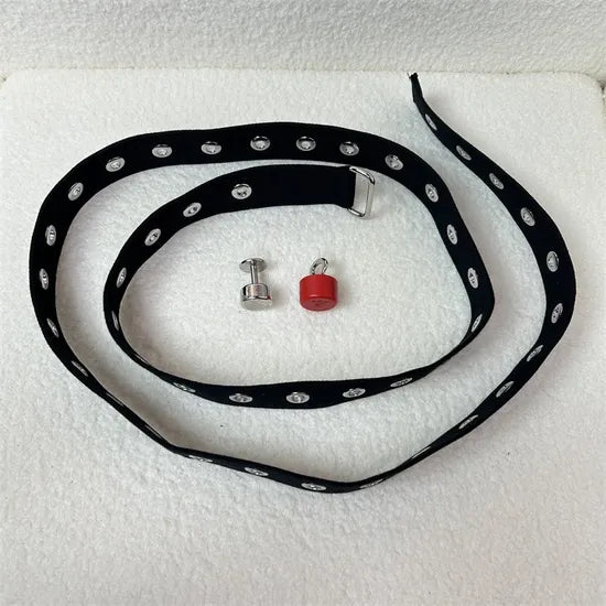 Secret Leg Bondage Restraints 2pcs Set Black