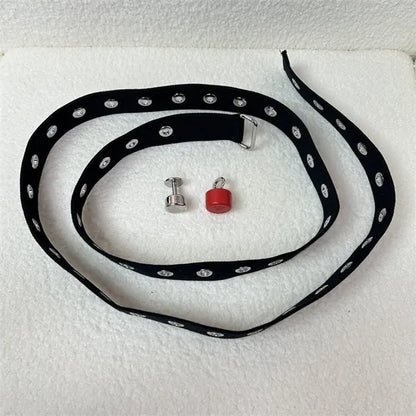 Secret Leg Bondage Restraints 2pcs Set Black