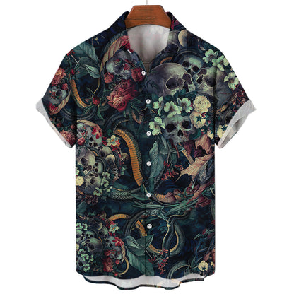 Hawaiian Skull T-Shirt