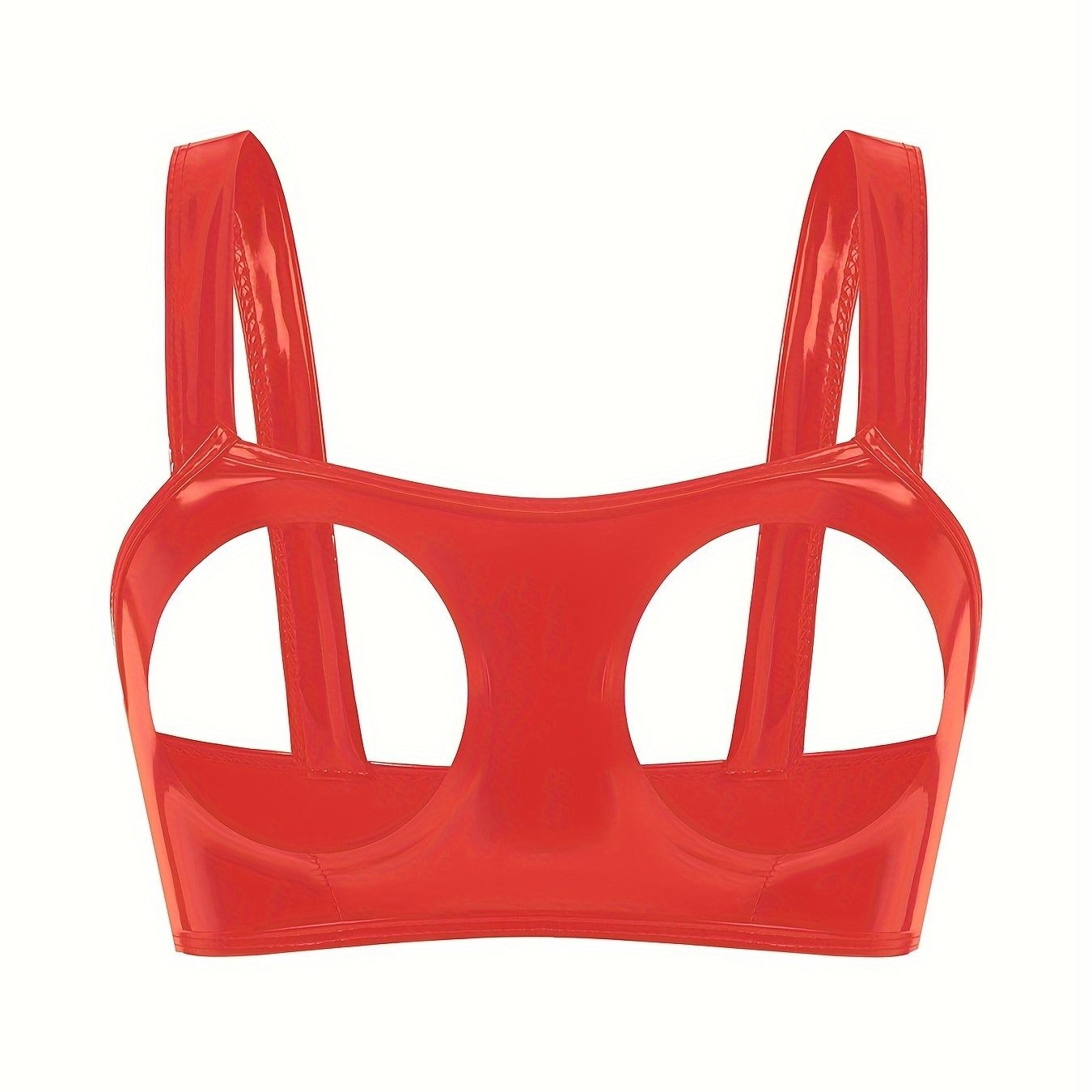 Glossy Latex Bra