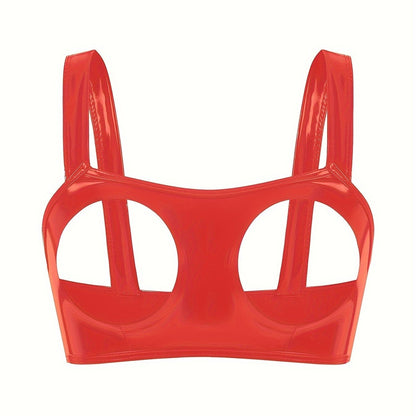 Glossy Latex Bra