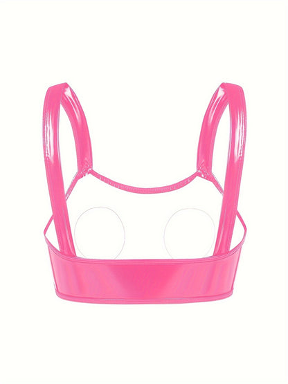 Glossy Latex Bra