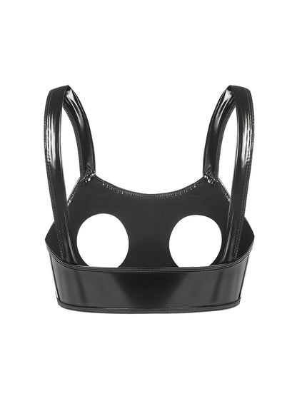 Glossy Latex Bra