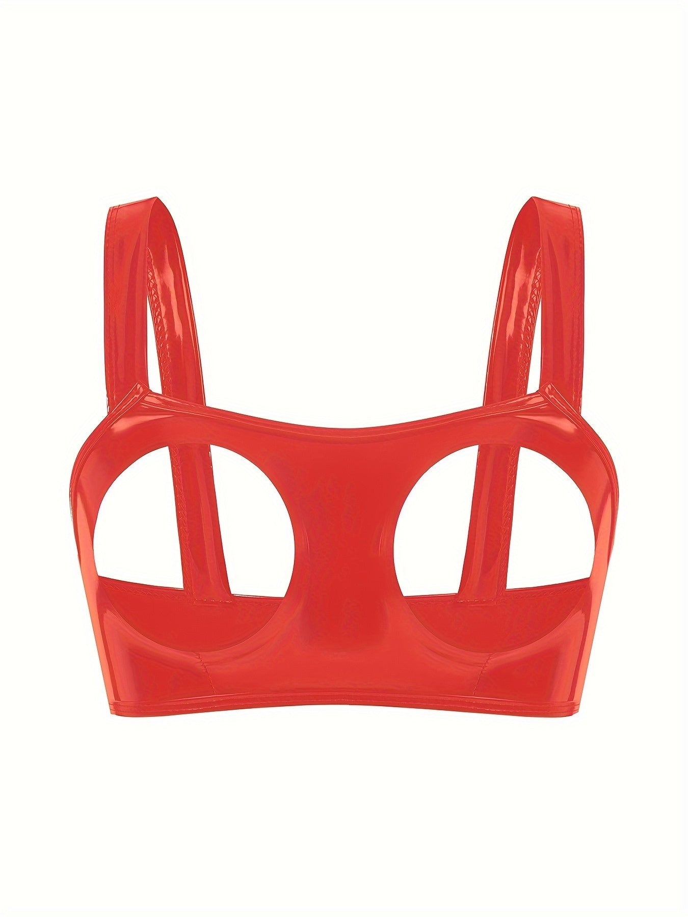 Glossy Latex Bra