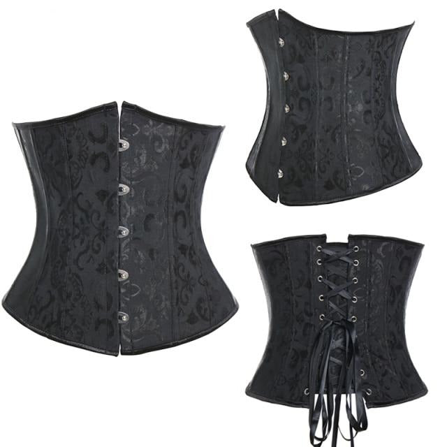 Ingrid Obsidian Spine Corset