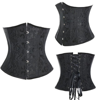 Ingrid Obsidian Spine Corset