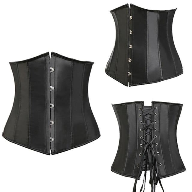 Ingrid Obsidian Spine Corset