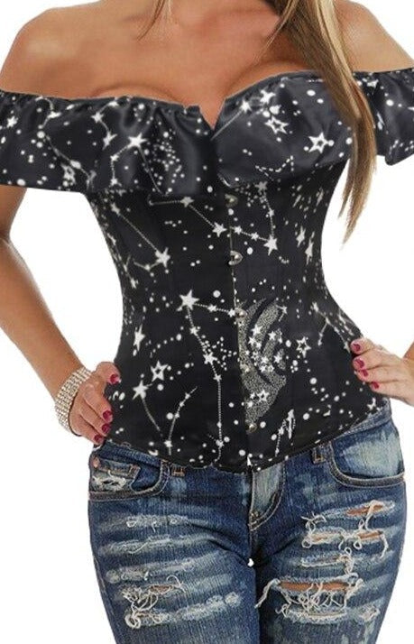 Camilia Midnight Silhouette Corset