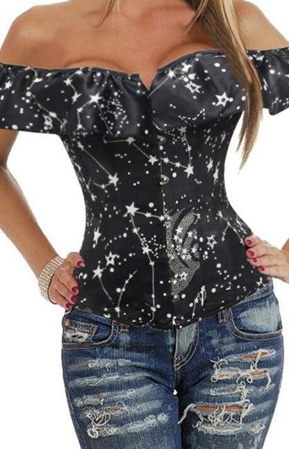 Camilia Midnight Silhouette Corset